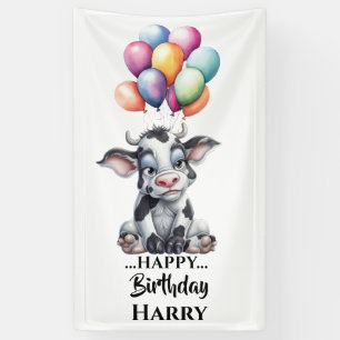 Funny Blue Koe Banner