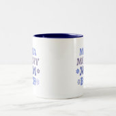 Funny Blue Mama maman maman Bruh Citer café Mug (Centre)