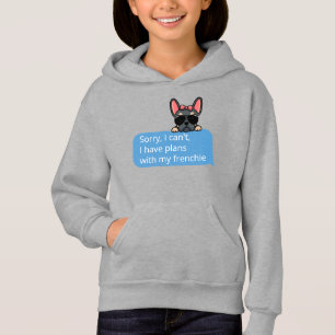 Funny Blue Tan Frenchie Text Message