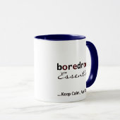 Funny Boardroom Office Mug, Customizable Text Mok (Voorkant rechts)
