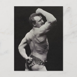 Funny Bodybuilder Briefkaart