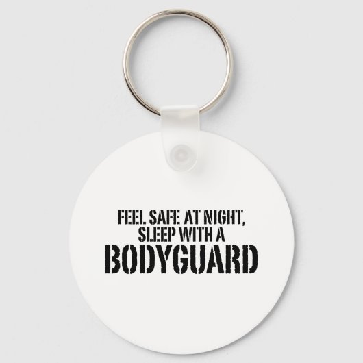 Funny Bodyguard Sleutelhanger (Voorkant)