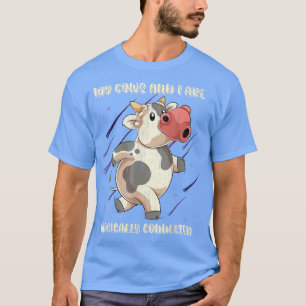 Funny Boerderij Dierenvriend Farmer Koe Lover Cute T-shirt