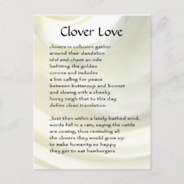 Funny Boerderij Poem Card #6 Briefkaart