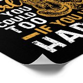 Funny bokser gym boxer poster (Hoek)