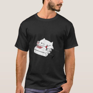 Funny Bongo Cat Funny Schattige Gamer Meme Cat t-s T-shirt