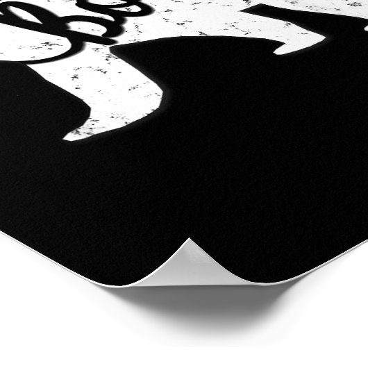 Funny Boo Bear Nickname Matching Shirt Poster (Hoek)