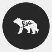 Funny Boo Bear Nickname Matching Shirt  Ronde Sticker (Voorkant)