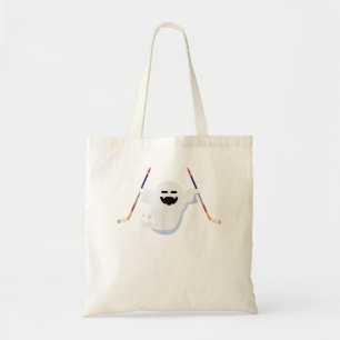 Funny Boo die Ice Hockey Halloween Classic T S S Tote Bag