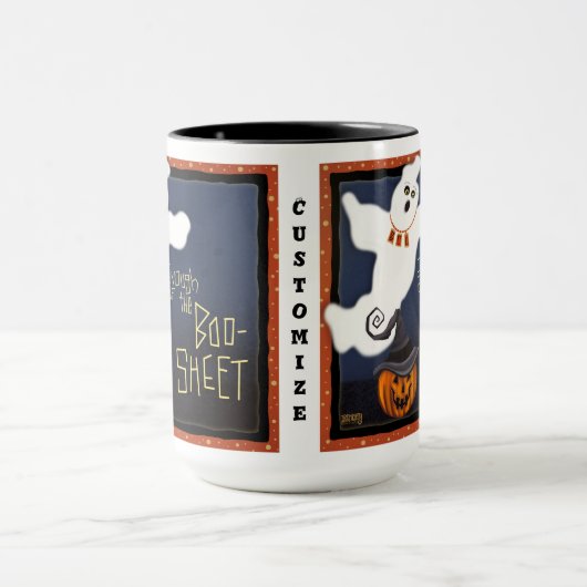 Funny Boo Sheet Leuke Ghost  Mok (Midden)