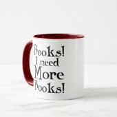Funny Book Addication Mok (Voorkant links)