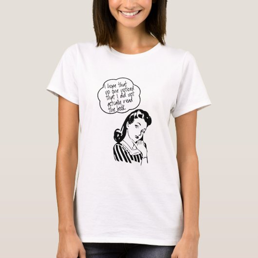 Funny Book Club T-shirt (Voorkant)