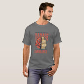 Funny Book Damage Ignorance Books Library Reading T-shirt (Voorkant volledig)