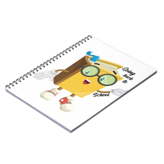 Funny Book Glass Carnet de chaussures en papier te (Côté gauche)