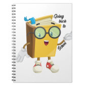 Funny Book Glass Carnet de chaussures en papier te (Devant)