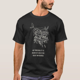 Funny Book Lover Bookish Fiction Librarian English T-shirt