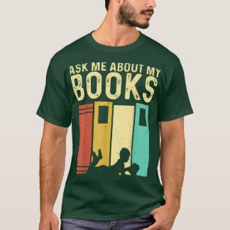 Funny Book Lover Design Mannen Vrouwen Lezen lezer T-shirt