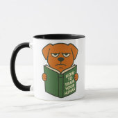 Funny Book Lover Dog Mug Dog Mom Dog Dad (Gauche)