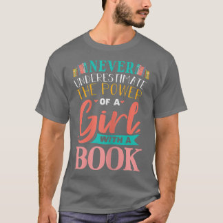 Funny Book Reading Graphic Girls Book Lovers T-shirt
