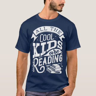 Funny Book Reading Graphic Women Kinder Book Lover T-shirt