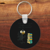 Funny Bookworm 6 7 Meme Design _ Reading Nights Hu Sleutelhanger (Voorkant)