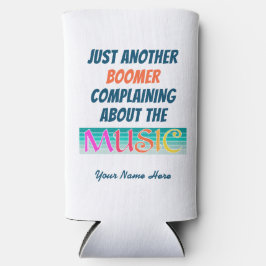 Funny Boomer Muziek Slim Koelbox