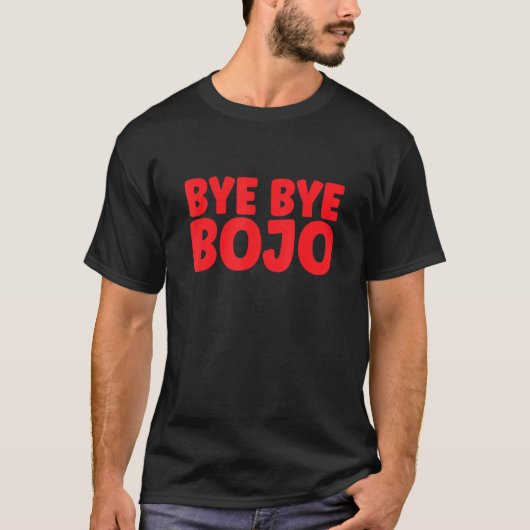 Funny Boris Johnson Bye Bye Bojo Resign Partygate T-shirt (Voorkant)
