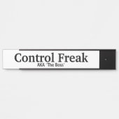 Funny Boss Name Bord Deurbordje (Voorkant)