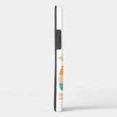 Funny Boston Terrier Dad Print Dog  Retro Case-Mate iPhone Case (Achterkant / Rechts)