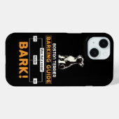 Funny Boston Terrier Dog Case-Mate iPhone Case (Achterkant (horizontaal))