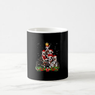Funny Boston Terrier Dog Kerstmis Gift Koffiemok