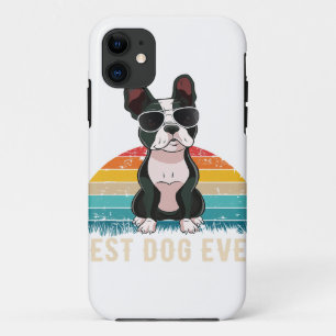 Funny Boston Terrier Gift for Pet Lover iPhone 11 Hoesje