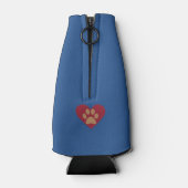 Funny Boston Terrier Glacière de bouteille (Dos)