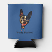 Funny Boston Terrier Koelbox Blikjeskoeler (Voorkant)