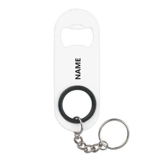 Funny Bottle Open voor Introverted People Mini Flessenopener (Achterkant)