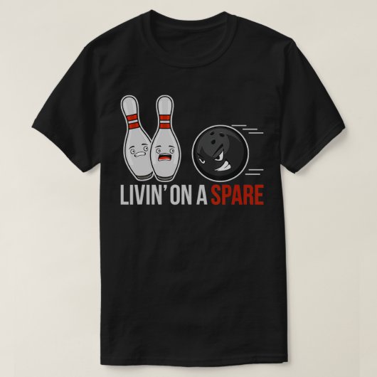 Funny bowling 3 t-shirt (Design voorkant)
