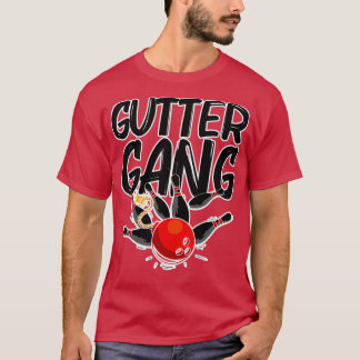 Funny Bowling Cool Gutter Gang Bowlers 1 T-shirt