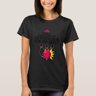 Funny Bowling Dames Vrouwen Tien Pin T-shirt