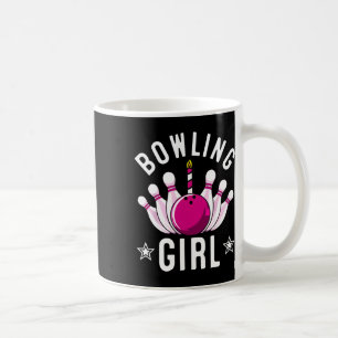 Funny Bowling Gift for Kids Cool Bowler Girls Birt Koffiemok