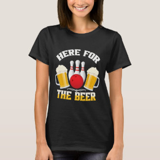 Funny Bowling Hobhere The Beer T-shirt