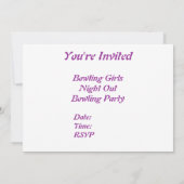 Funny Bowling Invitation Party (Dos)