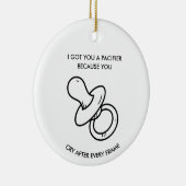 Funny Bowling, Sarcastic Gag Gift for Bowlers  Keramisch Ornament (Rechts)