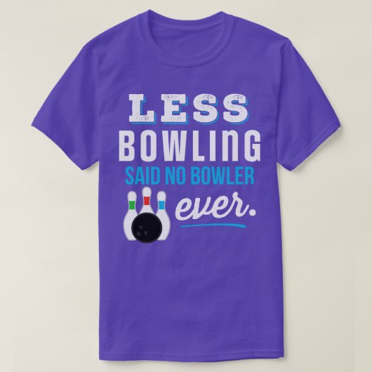 Funny Bowling T-shirt (Design voorkant)
