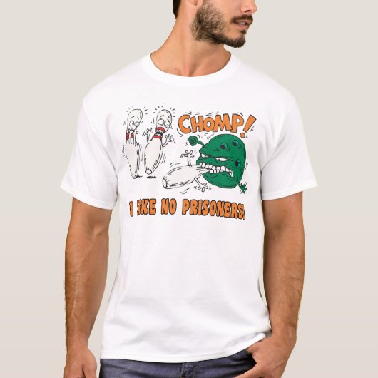 Funny Bowling T-shirt (Voorkant)