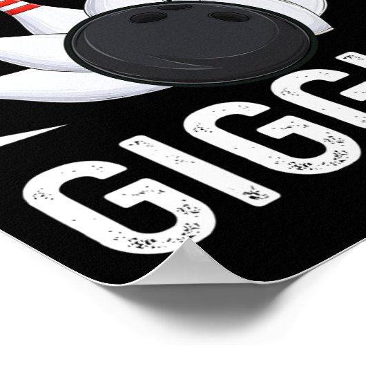 Funny Bowling Team Splits Giggles 1 Poster (Hoek)