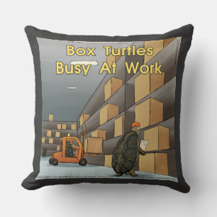 Funny Box Turtle Large Cotton Sierkussen