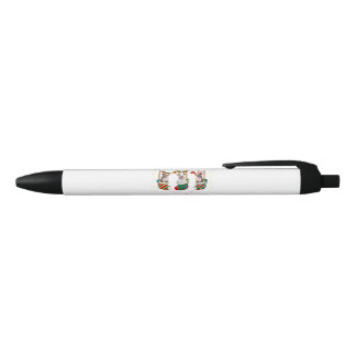 Funny Boxer-kerstlampjes Xmas Socket Hondenliefheb Zwarte Inkt Pen