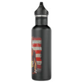 Funny Boxer Trump Rocky Meme 212 Waterfles (Rechts)