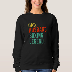 Funny Boxing Dad Husband Legend Cool Mannen Vader' Trui
