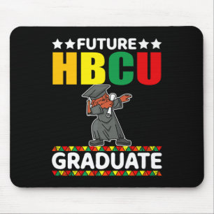 Funny Boy College Afstuderen Kind Toekomst HBCU Gr Muismat